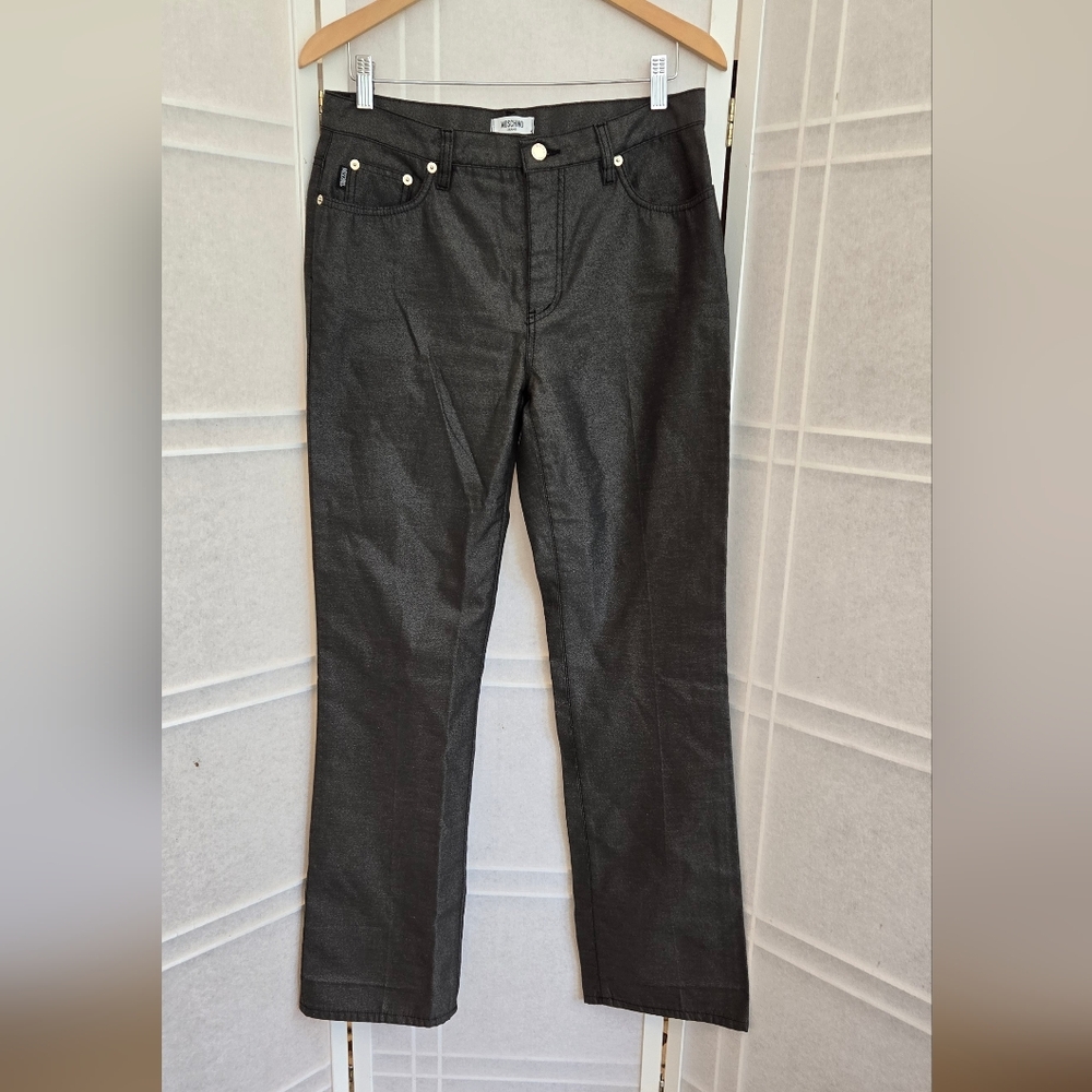 Moschino Gray Denim Jeans